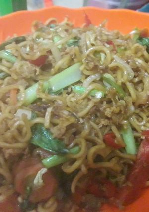 Foto resep Mie Telor Goreng
