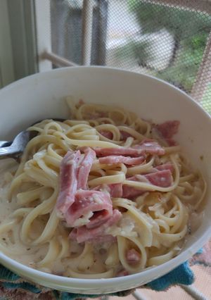 Foto resep Creamy Fettuccini Beef