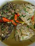 Kepala Ikan Halibut Masak Kuning