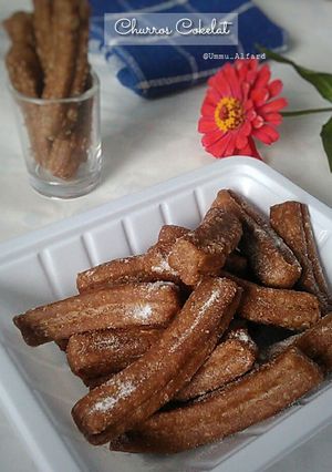 Foto resep Churros Cokelat