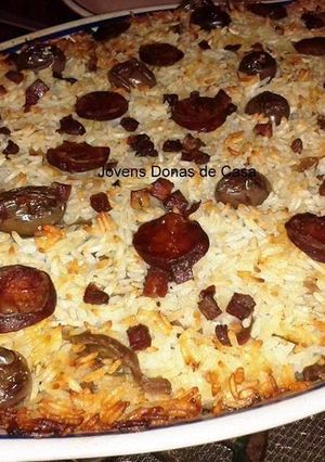 Foto de Arroz de pato no forno