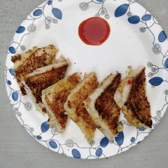 Aloo masala Sandwich A picture of Aloo masala Sandwich.