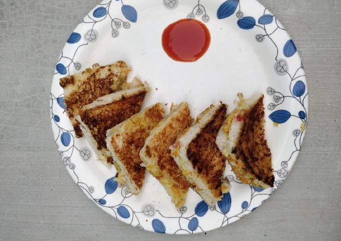 Easiest Way to Make Award-winning Aloo masala Sandwich