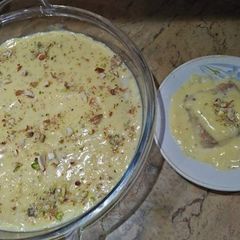 A picture of Creamy Shahi Tukrey.