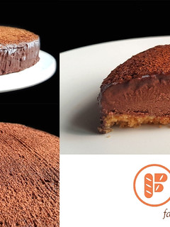 A picture of Frozen Chocolate Gateau.