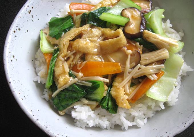 Vegan Vegetable Rice Bowl