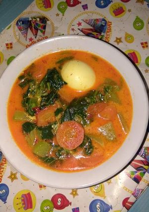 Foto resep Sayur santan campur sari