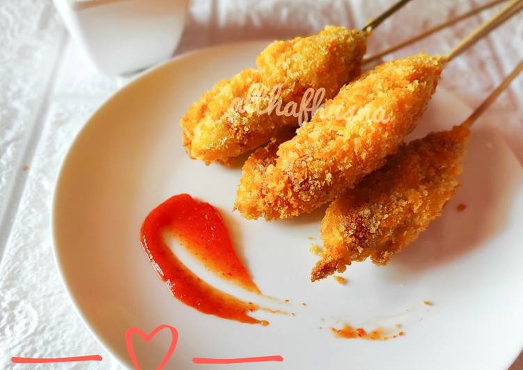 Resep 72. Corndog Ekonomis yang Enak Banget