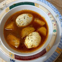 Andy aloo gravy 🥚🥔 A picture of Andy aloo gravy 🥚🥔.