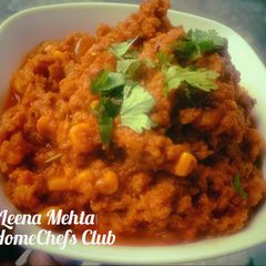 A picture of Soya Corn Bhurji.