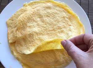 Una foto de Masa sin harinas para: panqueques, lasagna, pastas, canelones, dulce o salada! Recontra apto Keto 🤗🤗