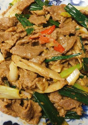 蔥爆牛肉Marinated Beef 的食譜成品照片