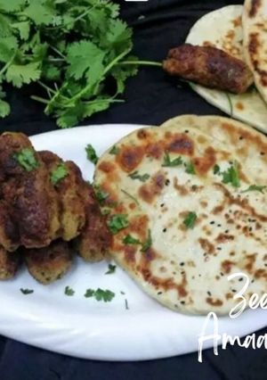 A picture of Pan Grilled Kheema Kababs.