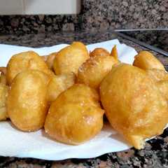 Una foto de Buñuelos de viento