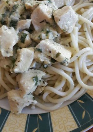 Zöldfűszeres csirkemell recept fotója