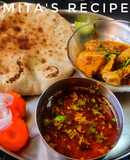 Kolhapuri Chickan masala and curry