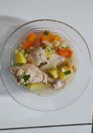 Foto resep Sop Ayam Bening tanpa minyak dan tumis