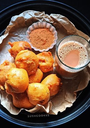 A picture of Mysore bonda.