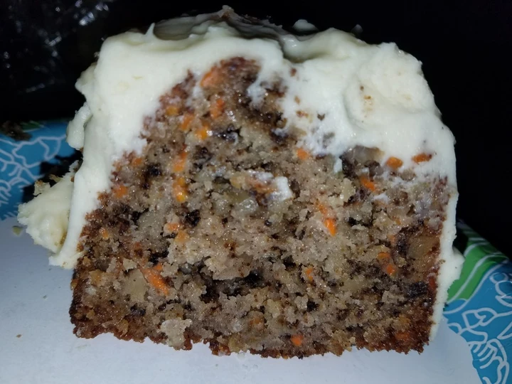 Recipe Carrot Cake with Cream Cheese frosting which Delicious
