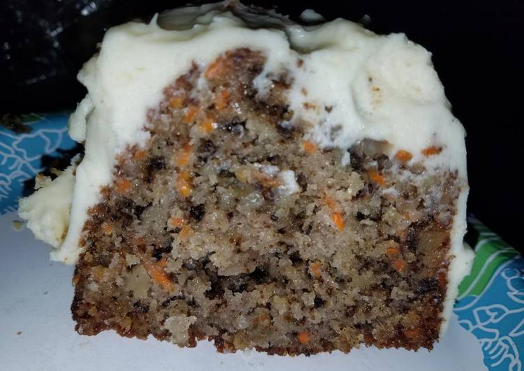 Step-by-Step Guide to Make Any-night-of-the-week Carrot Cake with Cream Cheese frosting