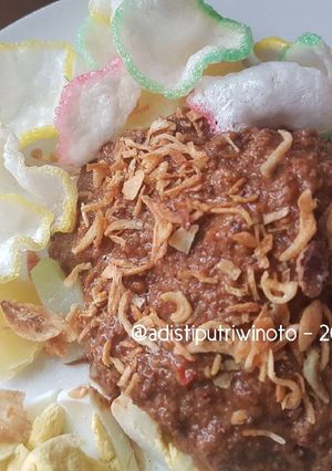 Foto resep Gado-gado Siram Praktis ala Bunda 3D