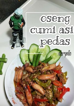 Foto resep Oseng cumi asin pedas 🍴