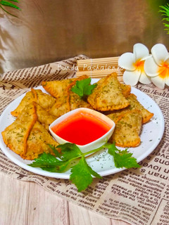 Foto resep Samosa Dough Isi Daging Kacang Polong