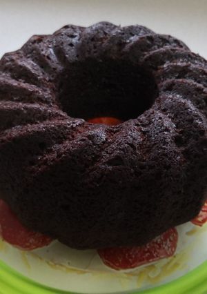 Una foto de Bizcochón de cacao en polvo
