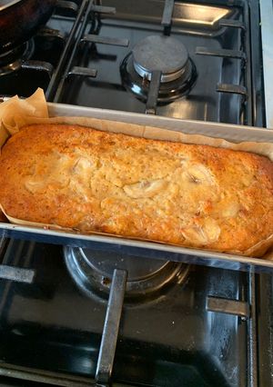 Banánkenyér recept fotója