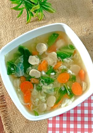 Foto resep Sop Sayur dan Bakso