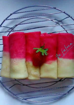 Foto resep Dadar gulung merah putih