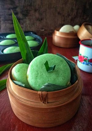 Foto resep Apem Tape Pandan