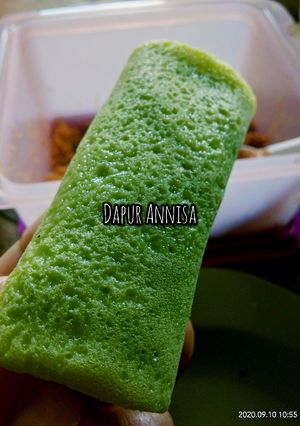 Foto resep Dadar gulung pandan