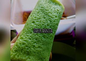 Resep Mudah Dadar gulung pandan Ala Warteg