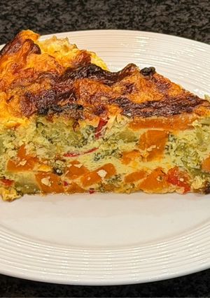 Foto di Quiche Proteica alle Verdure