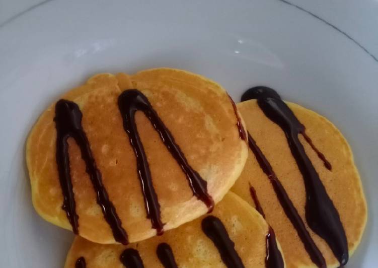 Pancake gurih harum simple