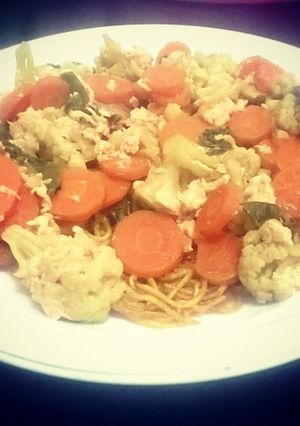 Foto resep Ifumie (mie kriuk siram capcay)