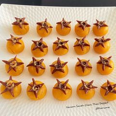 A picture of Kanom Saneh Chan, Thai Dessert.