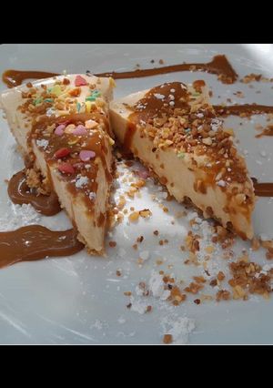 Una foto de Tarta dulce de leche (primera vez)