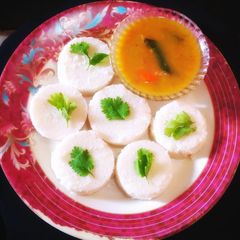 Rice Idli A picture of Rice Idli.