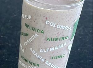 Una foto de Batido de frutos rojos