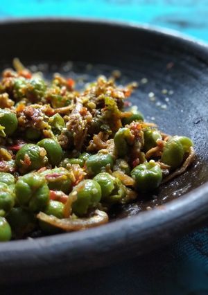 Foto resep Sambel penyet teri terong cempokak