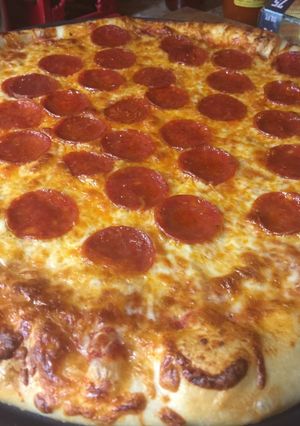 A picture of Best semi-homemade pizza EVER!.