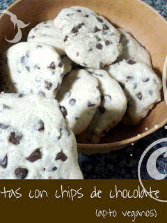 Una foto de Galletas con chips de chocolate
