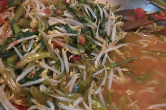 Resep Cah Kangkung Vegetarian Anti Gagal