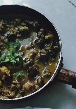 Hình của món Ốc bươu kho sả ớt.