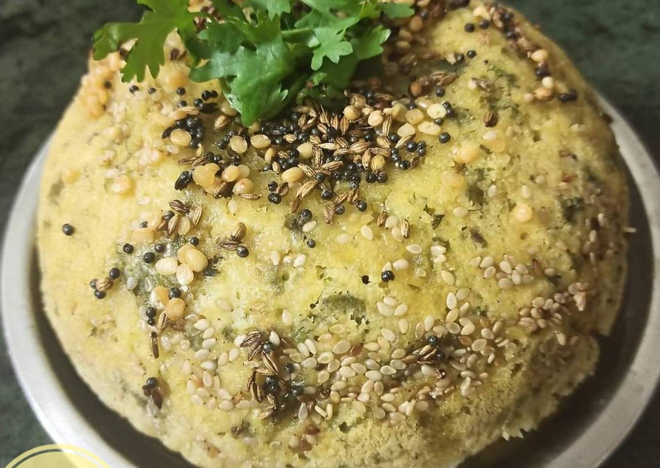 Mixed flour Lauki dhokla