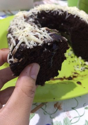 Foto resep Brownies coklat kukus simple