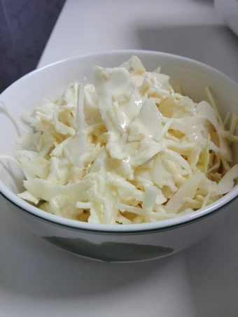 Receta Ensalada de repollo con vinagreta coleslaw  que Muy delicioso