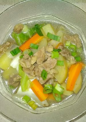 Foto resep Sop Daging Sapi Simpel